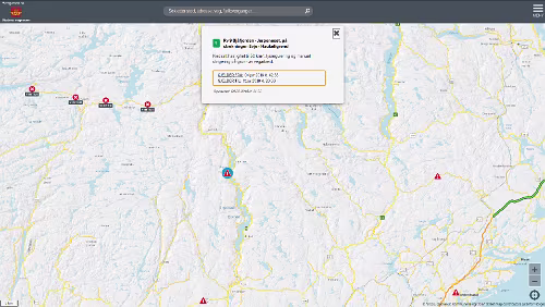 Norheimsund – Kristiansand – Hjørring Die Prognose ist gut, keine Sperrungen angesagt