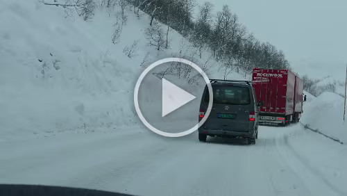 Norheimsund – Kristiansand – Hjørring Kolonnekjøring