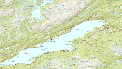 Alternative Streckenführung Straumen – Trondheim Quadrant 02