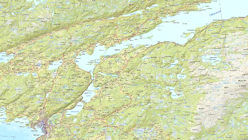 Alternative Streckenführung Straumen – Trondheim Quadrant 03