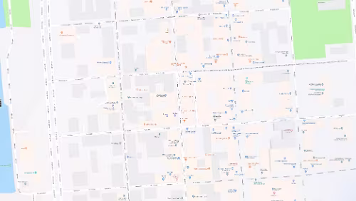 Karte von Östersund Orientierungskarte für Restaurants