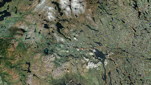 Karten gesamte Reise Quadrant 12