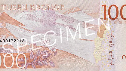 Sedel 1000-krona banknote