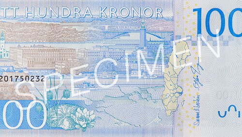 Sedel 100-krona banknote