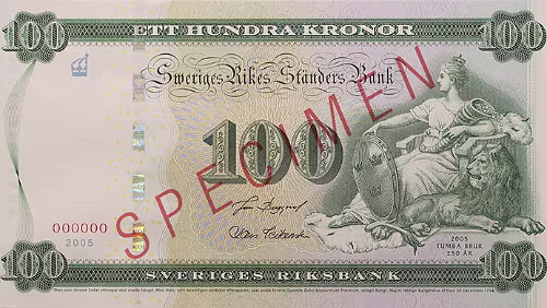 Sedel Commemorative banknote Facts Measures: 92 x 170 millimetres Colour: Ivory Year of issue: 2005 Banknote paper: Manufactured of cotton fibres that are not...