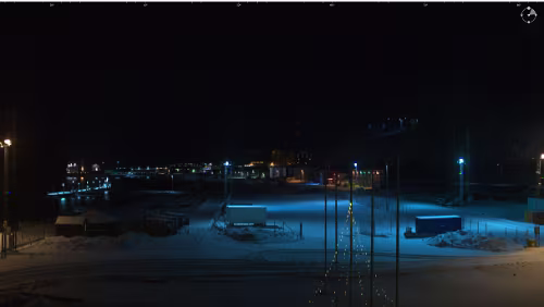 WebCams Svalbard 360° - Norge - Svalbard - Port of Longyear