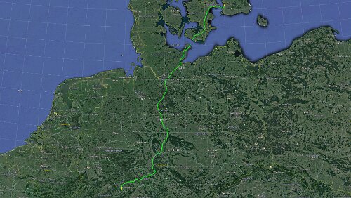 Hahnstätten – Malmö Sa 26.01.2019 Hahnstätten – Puttgarden – [DANMARK] – Rødby – Öresundbrücke – [SVERIGE] – Malmö, ‚First Hotel Jörgen Kock‘, 9 Std. 14 Min. (867 km) Karte