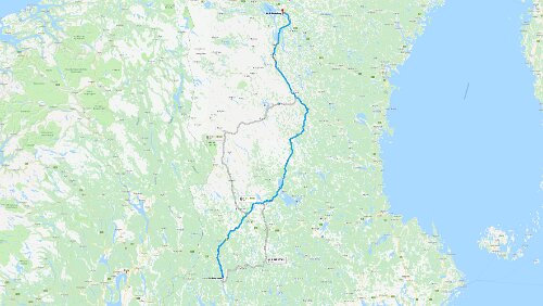 Sunne – Östersund Mo 28.01.2019 Sunne – Sveg – [84] – [315] – [316] – Klövsjö – Östersund ‚Hotel Jämteborg‘, 6 Std. 4 Min. (492 km) Karte / Karte