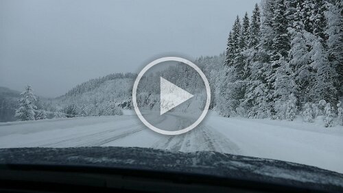 Sunne – Östersund Auf dem Inlandsvägen