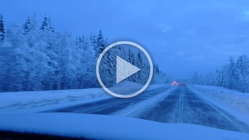 Östersund – Puoltikasvaara Weiter auf dem Inlandsvägen