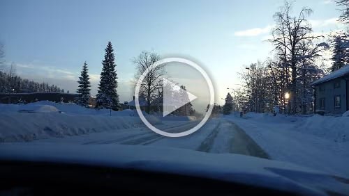 Östersund – Puoltikasvaara Weiter auf dem Inlandsvägen. Ab 11:38 kommt ein Güterzug links aus dem Waldstück gefahren. Ein absoluter Zufall, gerade hier auf der freien Strecke diese...