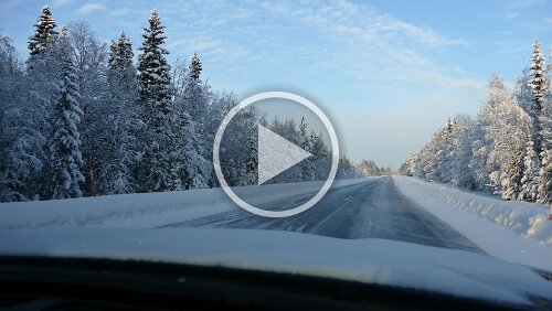 Östersund – Puoltikasvaara Weiter auf dem Inlandsvägen