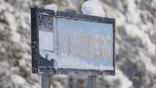 Östersund – Puoltikasvaara Am Halteplatz Fiandberg