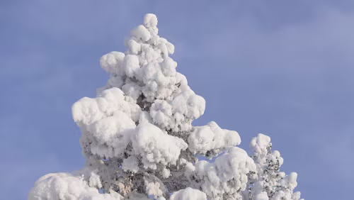 Östersund – Puoltikasvaara Schnee satt