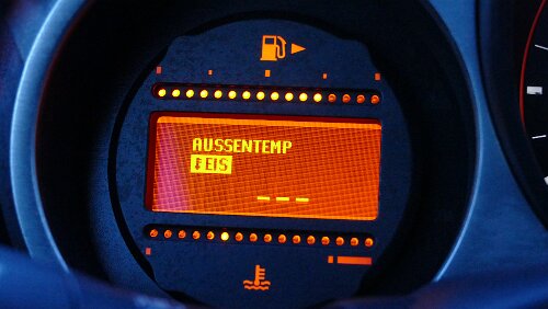 Puoltikasvaara – Tromsø „Tilt“, unter -30°C erfolgt keine Anzeige.