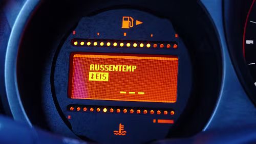 Puoltikasvaara – Tromsø „Tilt“, unter -30°C erfolgt keine Anzeige.