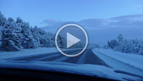Puoltikasvaara – Tromsø Temperatur draußen schwankt zwischen unter -30°C und -25°C, für mehrere Stunden