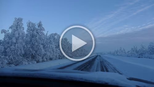 Puoltikasvaara – Tromsø Temperatur draußen schwankt zwischen unter -30°C und -25°C, für mehrere Stunden