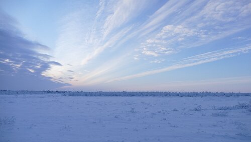 Puoltikasvaara – Tromsø Temperatur draußen schwankt zwischen unter -30°C und -25°C, für mehrere Stunden