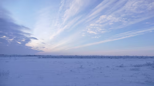 Puoltikasvaara – Tromsø Temperatur draußen schwankt zwischen unter -30°C und -25°C, für mehrere Stunden