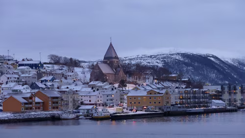 Trondheim – Kristiansund Das Schiff hat gerade abgelegt