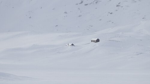 Haugesund – Haukeli Ziemlich gut eingeschneit
