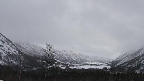 Rjukan Der Totak ist ein See in der Kommune Vinje in der norwegischen Provinz Telemark