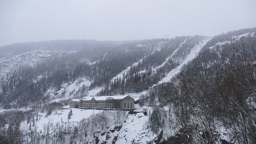Rjukan Vemork Kraftstasjon ist der Name eines Wasserkraftwerkes in der Nähe von Rjukan (Kommune Tinn) im norwegischen Fylke Telemark.