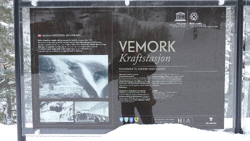 Rjukan Vemork Kraftstasjon ist der Name eines Wasserkraftwerkes in der Nähe von Rjukan (Kommune Tinn) im norwegischen Fylke Telemark.