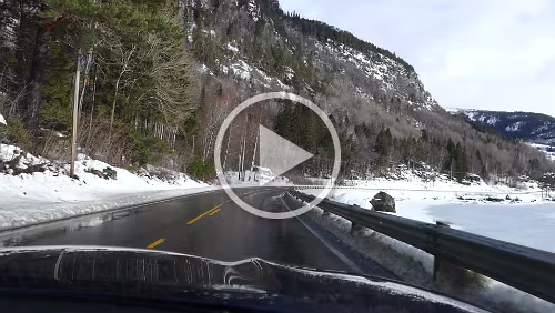 Haukeli – Kristiansand – Hjørring Die Sonne kommt zum Vorschein