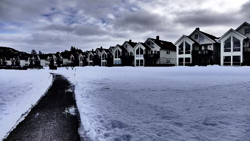 Haukeli – Kristiansand – Hjørring Am Ufer des Venneslafjorden in Vennesla