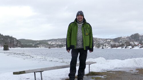 Haukeli – Kristiansand – Hjørring Wenn man natürlich scharf stellt, während das eigentliche Objekt noch nicht vor der Linse ist, dann wird es unscharf.