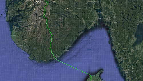 Hjørring – Vågsli Sa 25.01.2020 Hjørring – Hirtshals – – Kristiansand – Vågsli‚ ‚ Vågslidtun Hotel , Vågslid, 3895 Vågsli‘ – 7 Std. 7 Min. (411 km) Karte