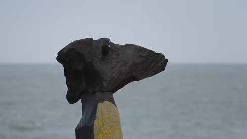 Hjørring – Vågsli „Parkplatz an den Steilklippen“ (HWQV+5W Hirtshals, Hjørring Municipality, Dänemark