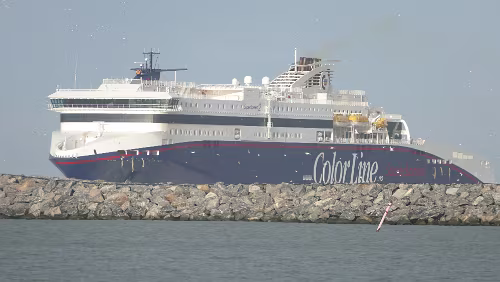 Hjørring – Vågsli Da kommt die Fähre