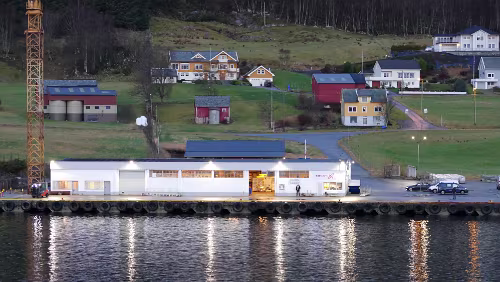 Ålesund – Trondheim Anlauf von Torvik