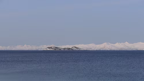 Storjord i Tysfjord – Tromsø Bereits wieder von der Fähre runter