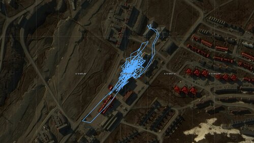 Tromsø – Longyearbyen Do 30.01.2020 Tromsø – – Longyearbyen‚ ‚ Radisson Blu Polar Hotel ‘ – 1 Std. 40 Min. (ca. 1.026 km [Flug]) – Karte / Karte