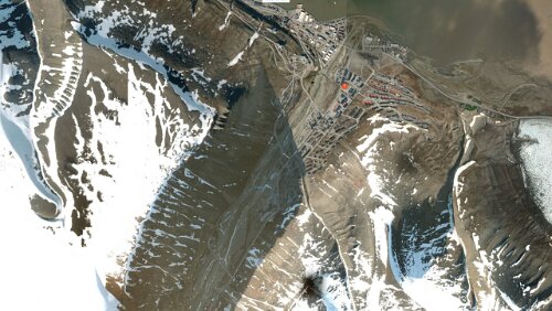 Longyearbyen So 02.02.2020 Longyearbyen – Tromsø‚ ‚ Sydspissen Hotel ‘ – 1 Std. 35 Min. (ca. 1.026 km [Flug])