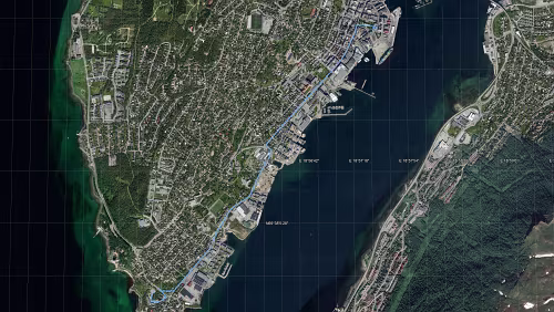 Longyearbyen So 02.02.2020 Longyearbyen – Tromsø‚ ‚ Sydspissen Hotel ‘ – 1 Std. 35 Min. (ca. 1.026 km [Flug])
