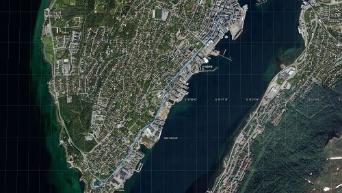 Longyearbyen So 02.02.2020 Longyearbyen – Tromsø‚ ‚ Sydspissen Hotel ‘ – 1 Std. 35 Min. (ca. 1.026 km [Flug])