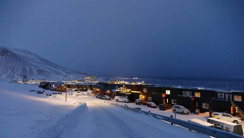 Longyearbyen Letzter Rundgang in Longyearbyen, es wurde hier viel gebaut in der letzten Zeit