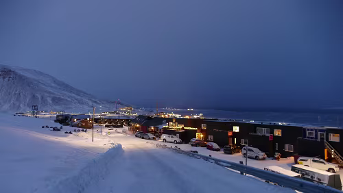 Longyearbyen Letzter Rundgang in Longyearbyen, es wurde hier viel gebaut in der letzten Zeit