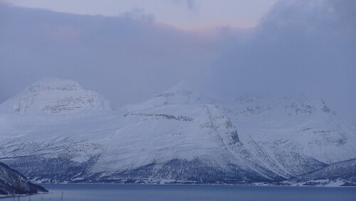 Tromsø – Vuollerim Am Balsfjord