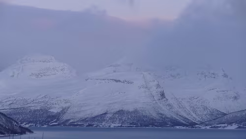 Tromsø – Vuollerim Am Balsfjord
