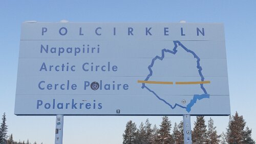 Vuollerim – Östersund Am Polarkreis in der Nähe von Jokkmokk