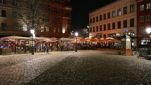 Hahnstätten – Puttgarden – – Rødby – Malmö Auf dem Lilla Torg in Malmö.