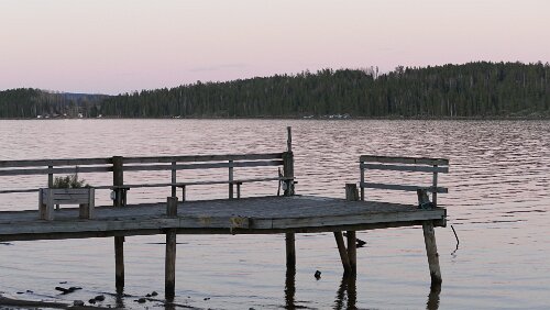 Malmö – Sunne Bootsanleger direkt am Hotel.