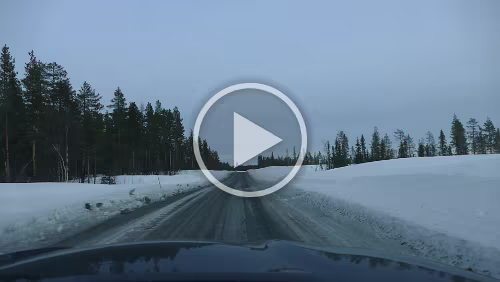 Östersund – Vuollerim Die Abkürzungsstrecke Teil 1.
