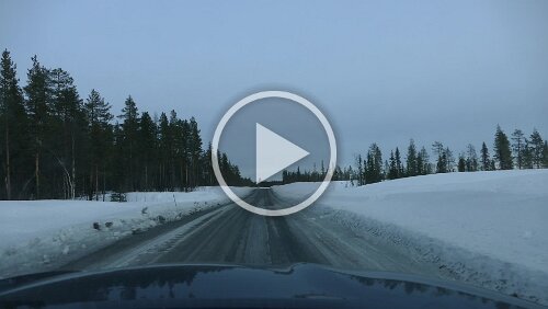Östersund – Vuollerim Die Abkürzungsstrecke Teil 1.